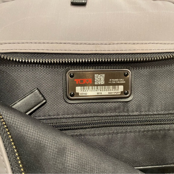 TUMI
Harrison Nylon Bates. Gray/Black Backpack- Excellent condition - Picture 15 of 16